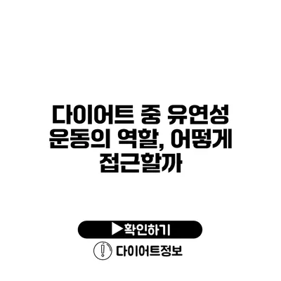 다이어트 중 유연성 운동의 역할, 어떻게 접근할까?